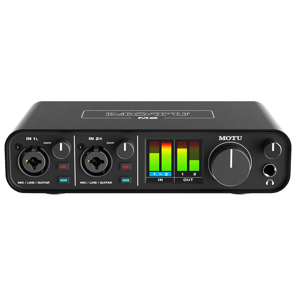 2x2 USB-C Audio Interface with XLR-XLR Cable Bundle X9877