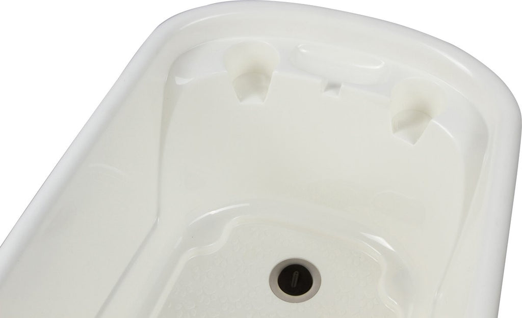 Portable Pet Bath Tub White 37.5"x19.5"x35.5" R403097