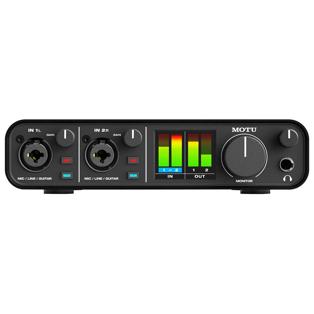 2x2 USB-C Audio Interface with XLR-XLR Cable Bundle X9877