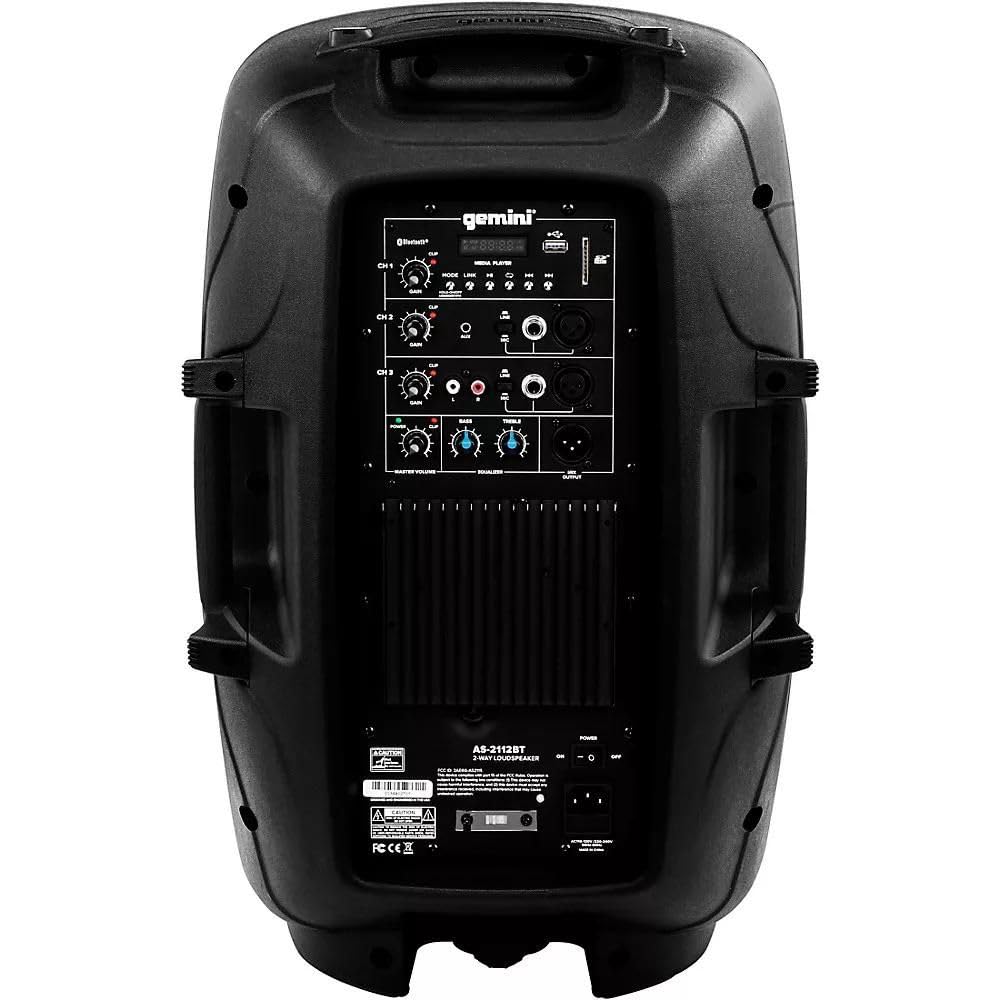 Powered PA Speakers System with Bluetooth W30753