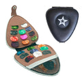 Guitar Pick Holder Case Bag with 24pcs Colorful Picks M933