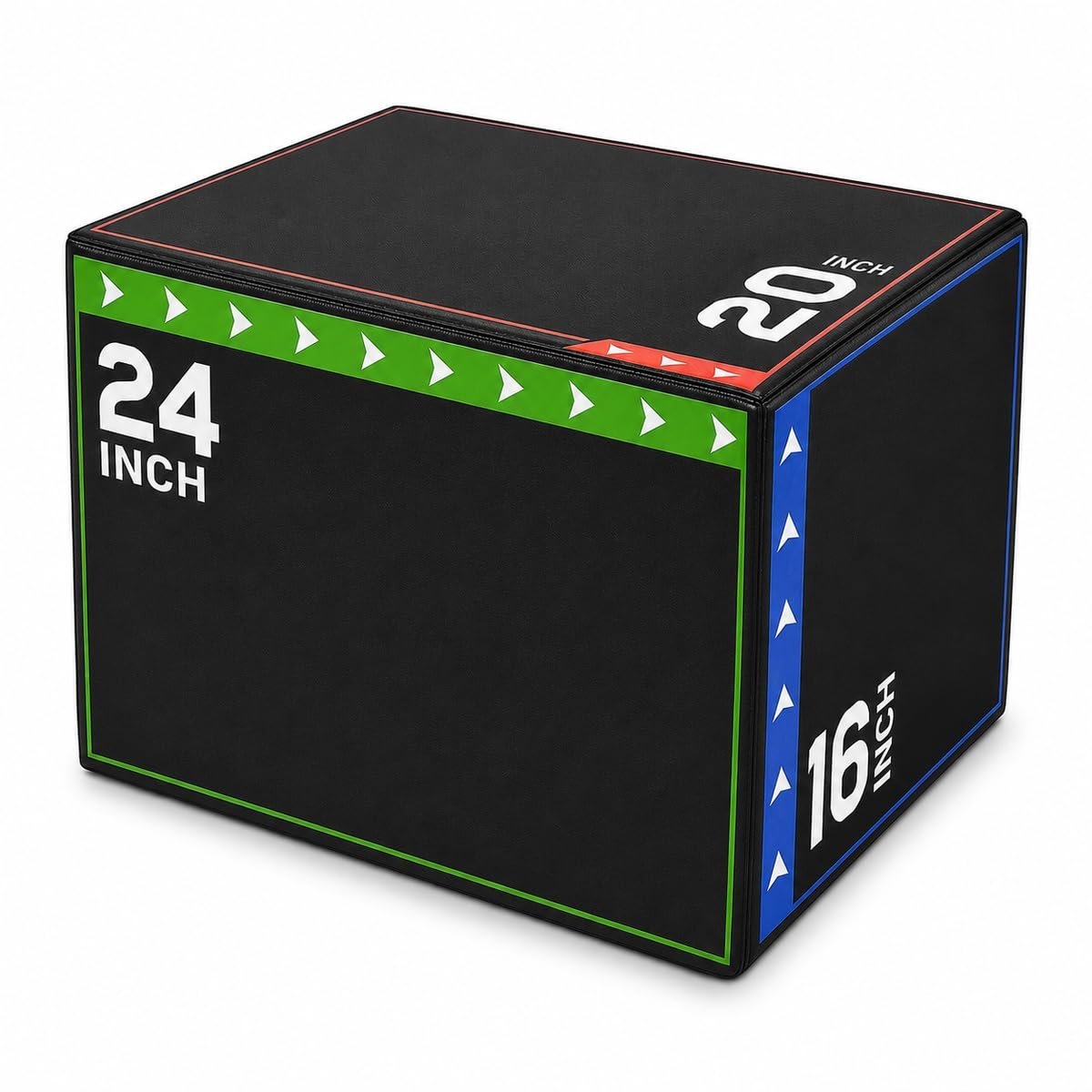 3-in-1 Foam Plyo Box with Carry Handles Q870