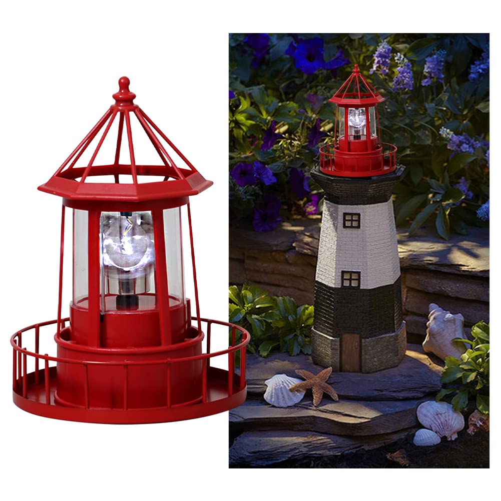 Solar Powered Lighthouse D4063
