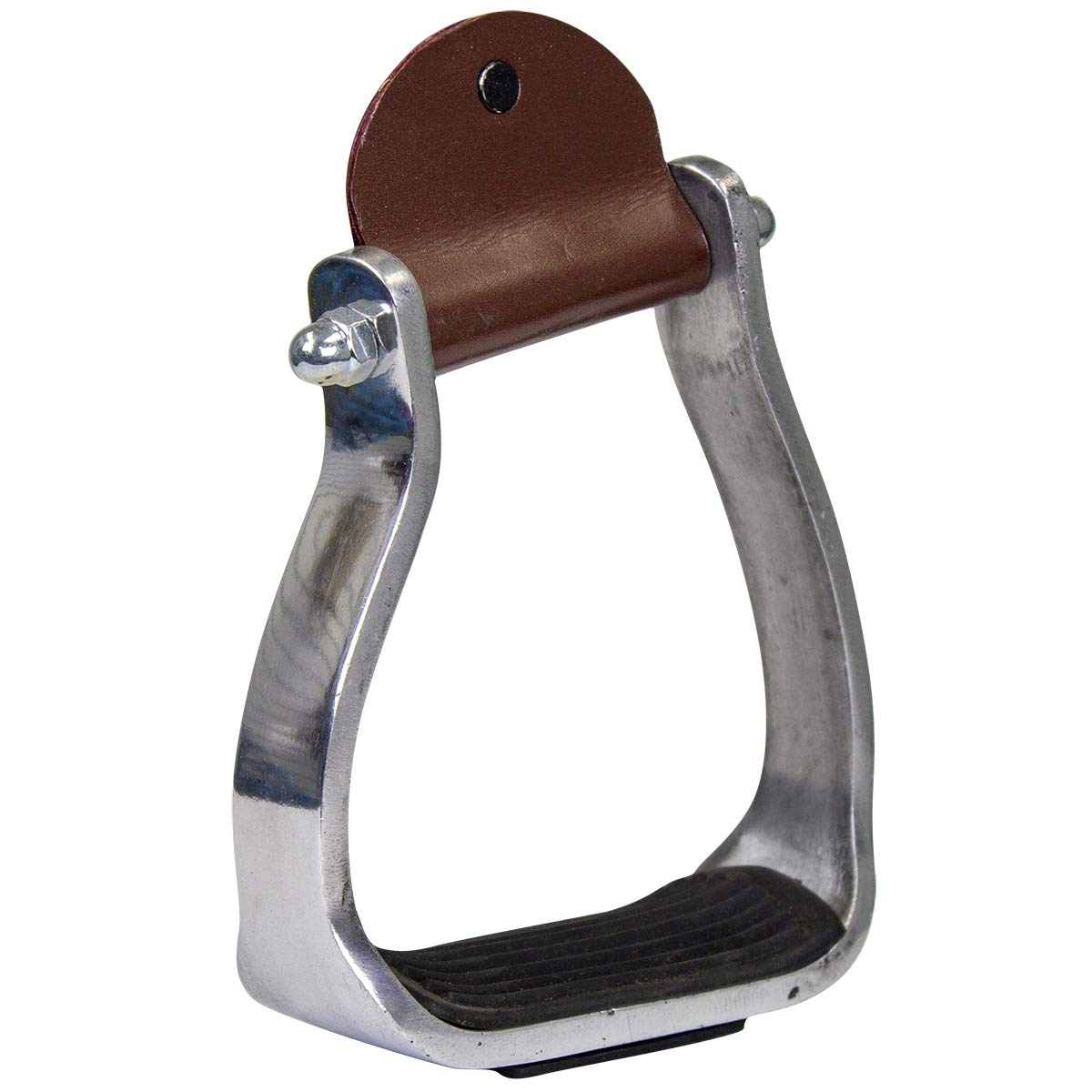 Angled Engraved Western Show Stirrups S7363