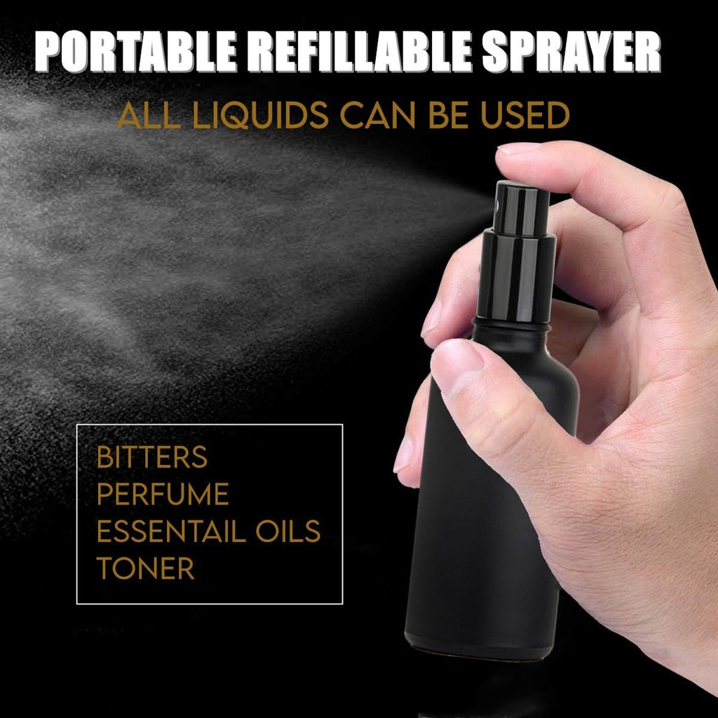 Cocktail Atomizer Sprayer 1.7OZ 50ml Black J283530
