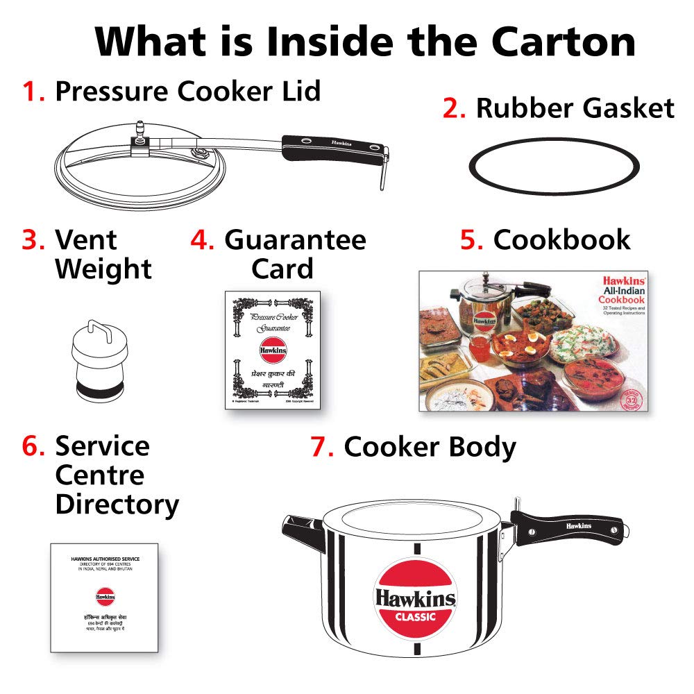 8 Litre Aluminium Pressure Cooker M268971