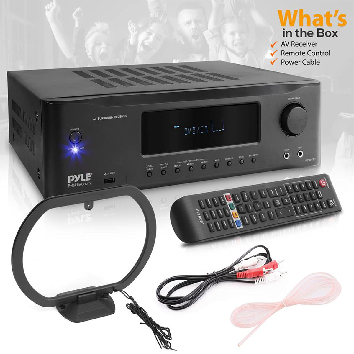7.1-Channel Bluetooth Stereo Amplifier G84902