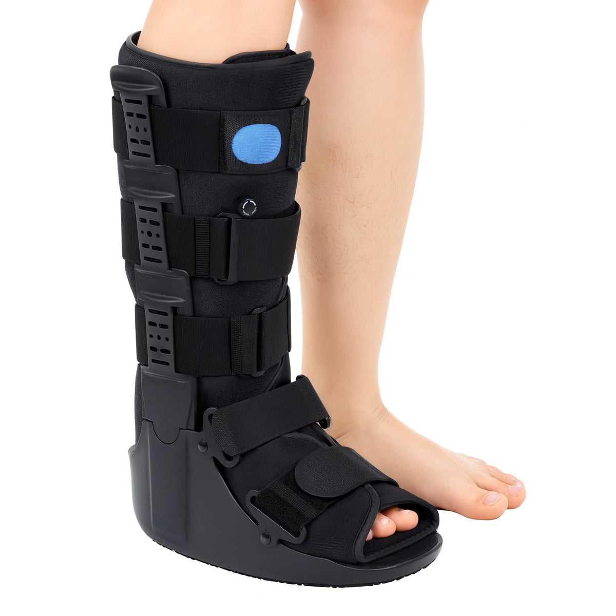 Black Small Tall Inflatable Walking Boot U571032