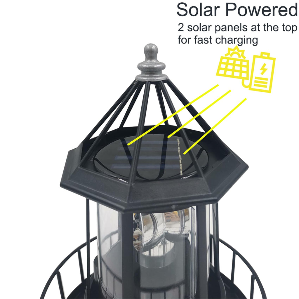 Solar Powered Lighthouse D4063