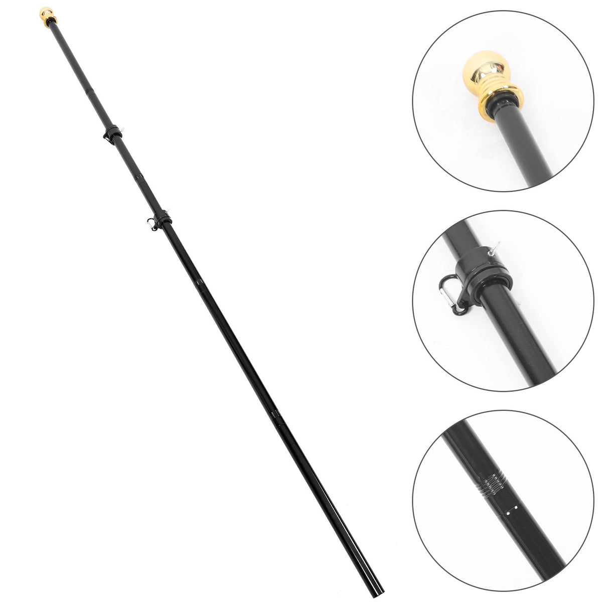 Rotating Flag Pole S17299