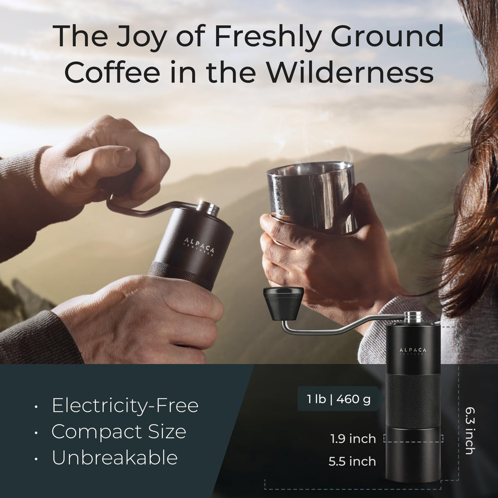 Manual Adjustable Conical Burr Coffee Grinder C169