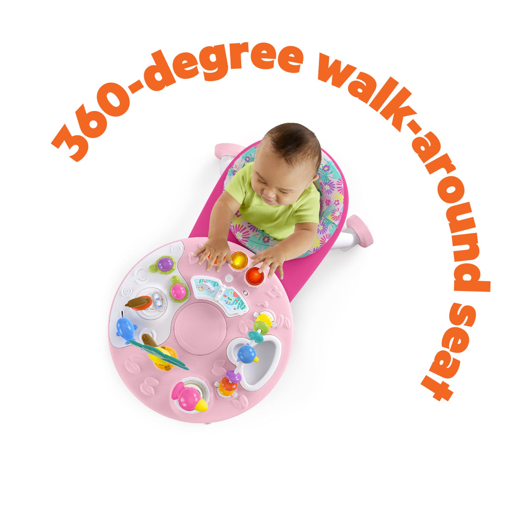 2-in-1 Baby Walker and Activity Center Table A73106