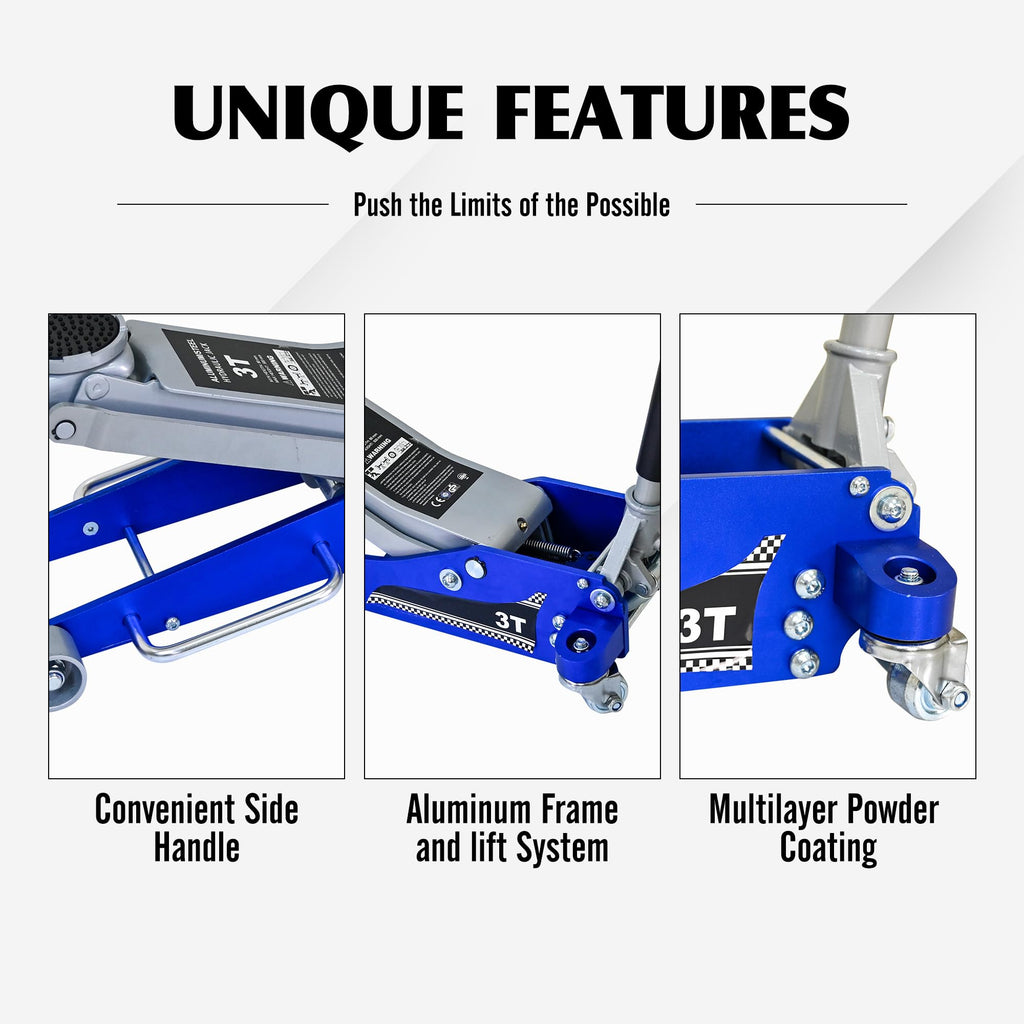 3 Ton Low Profile Hydraulic Floor Jack X787