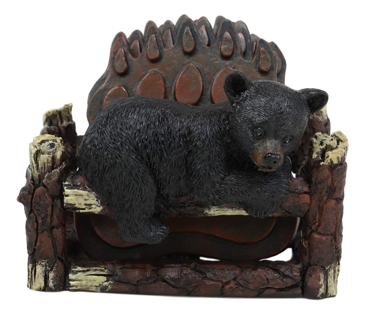 Coaster Set with 4 Bear Paw Tracks Coasters Y10754