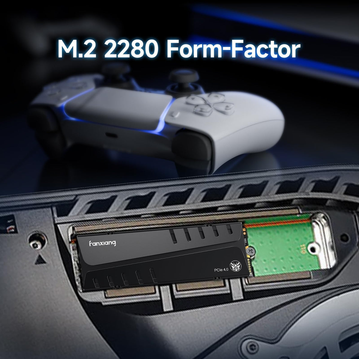 1TB NVMe M.2 SSD with Heatsink and DRAM S2116