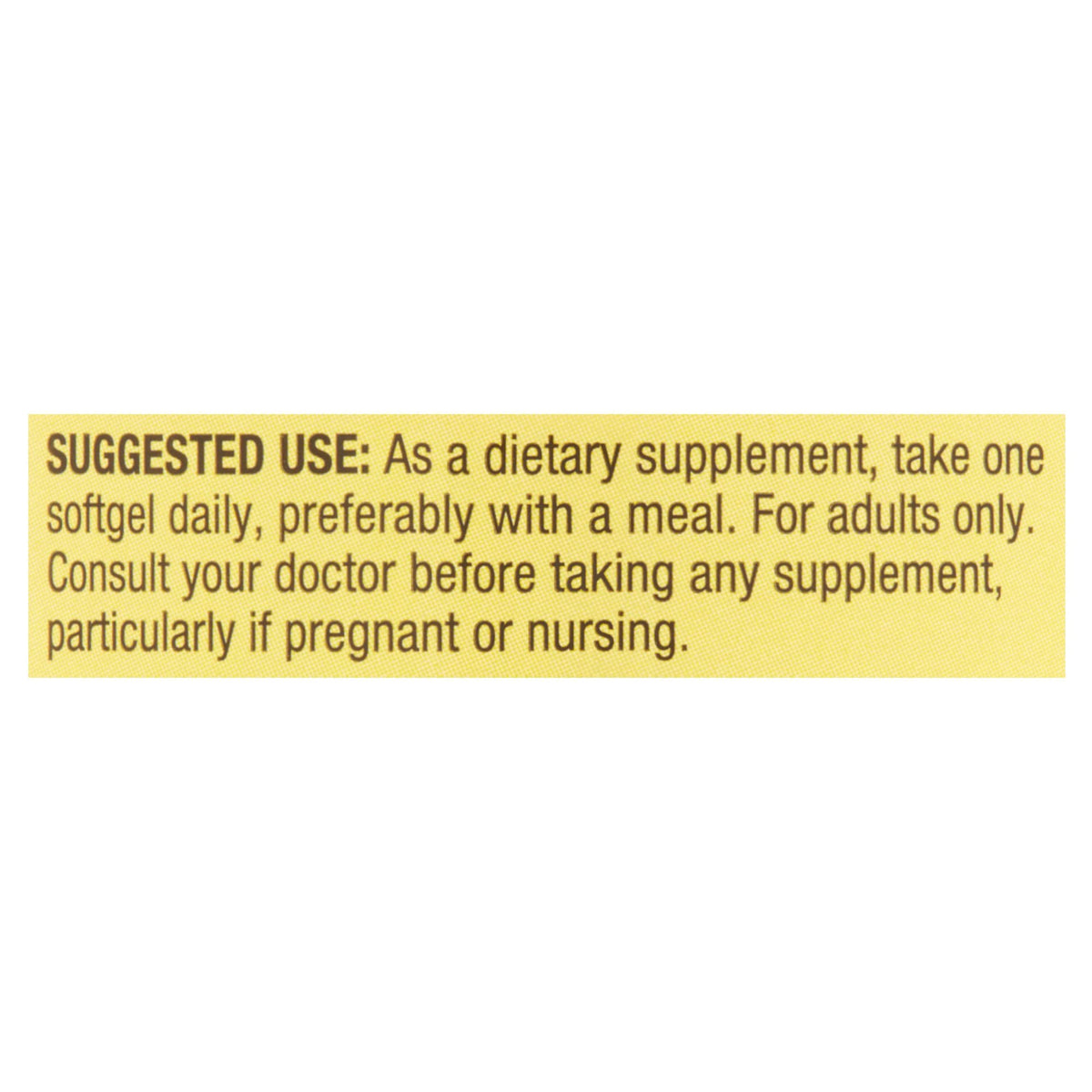 Omega-3 500 mg Fish Oil Dietary Supplements B8839