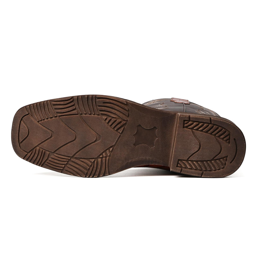 Cowboy Boots for Men Caiman Tail Print L3807