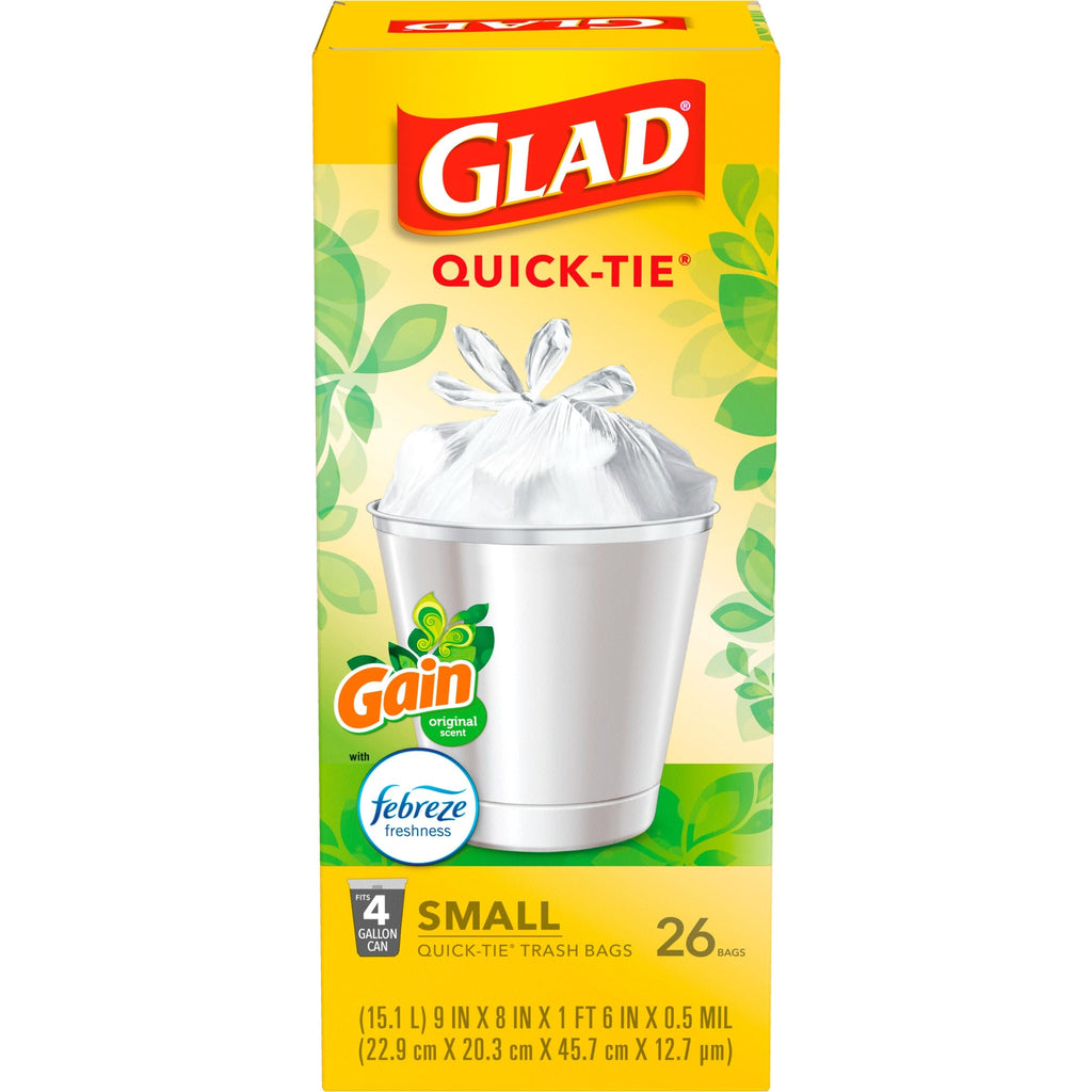 4 Gal 26 Count Trash Bags Pack of 6 Q80933