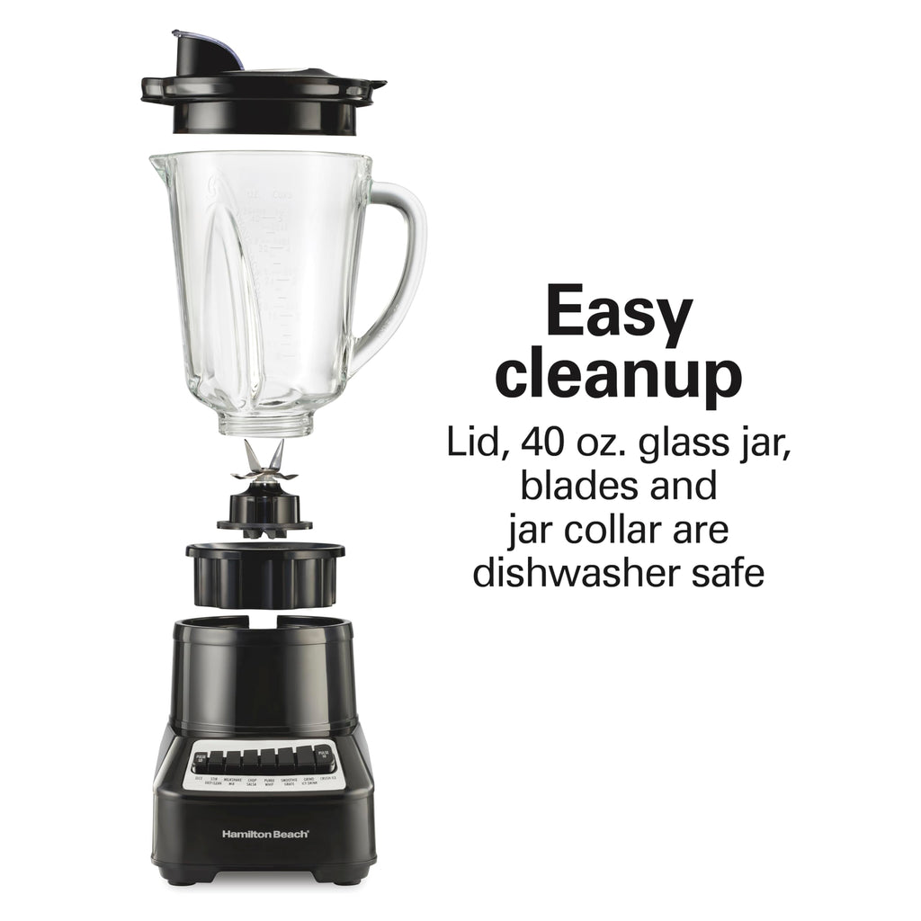 Blender with 40 Oz Glass Jar U7811