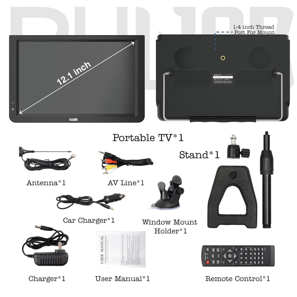 Portable Battery Powered Digital TV with Stand V783