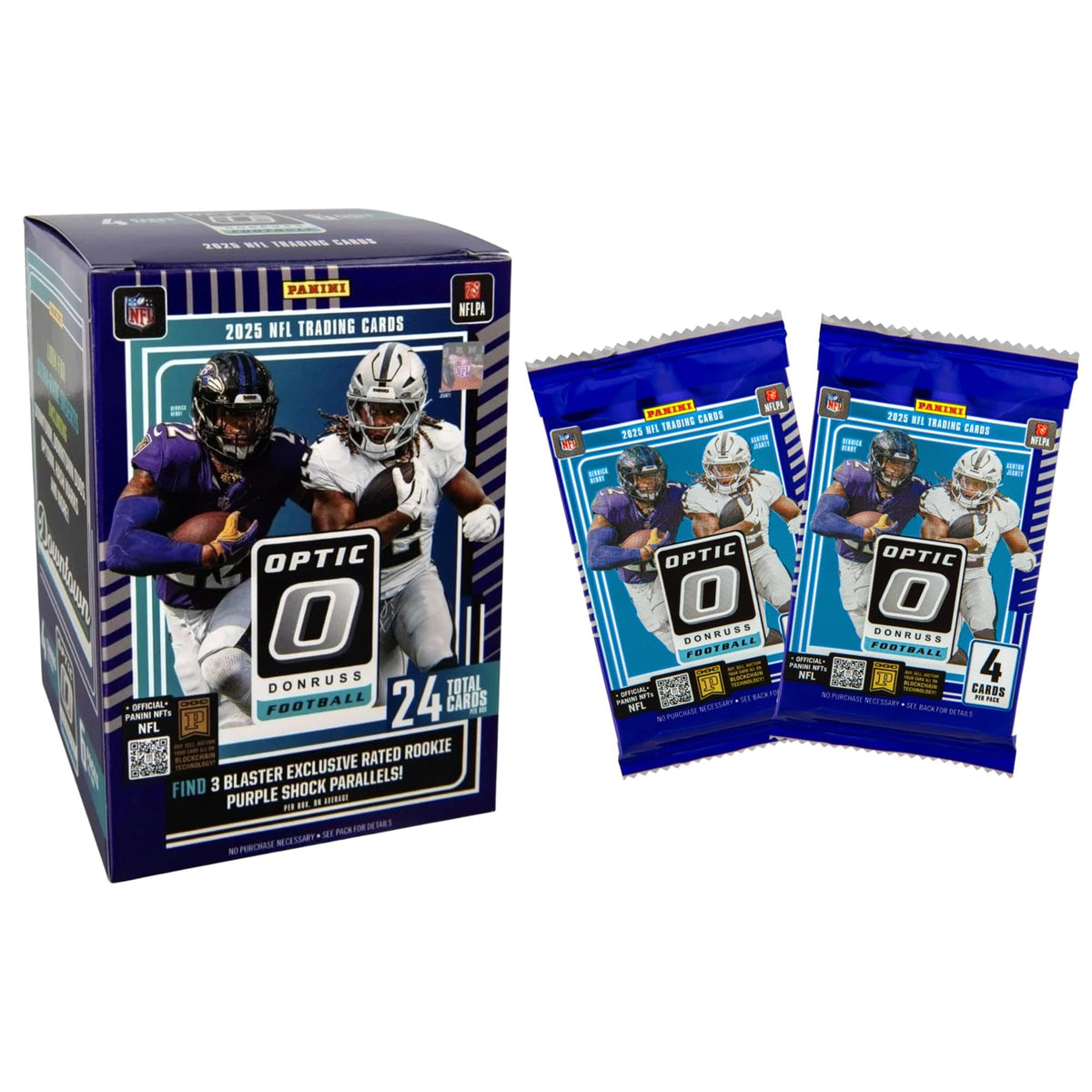 2025 Panini Donruss Optic Football Blaster Box E2154