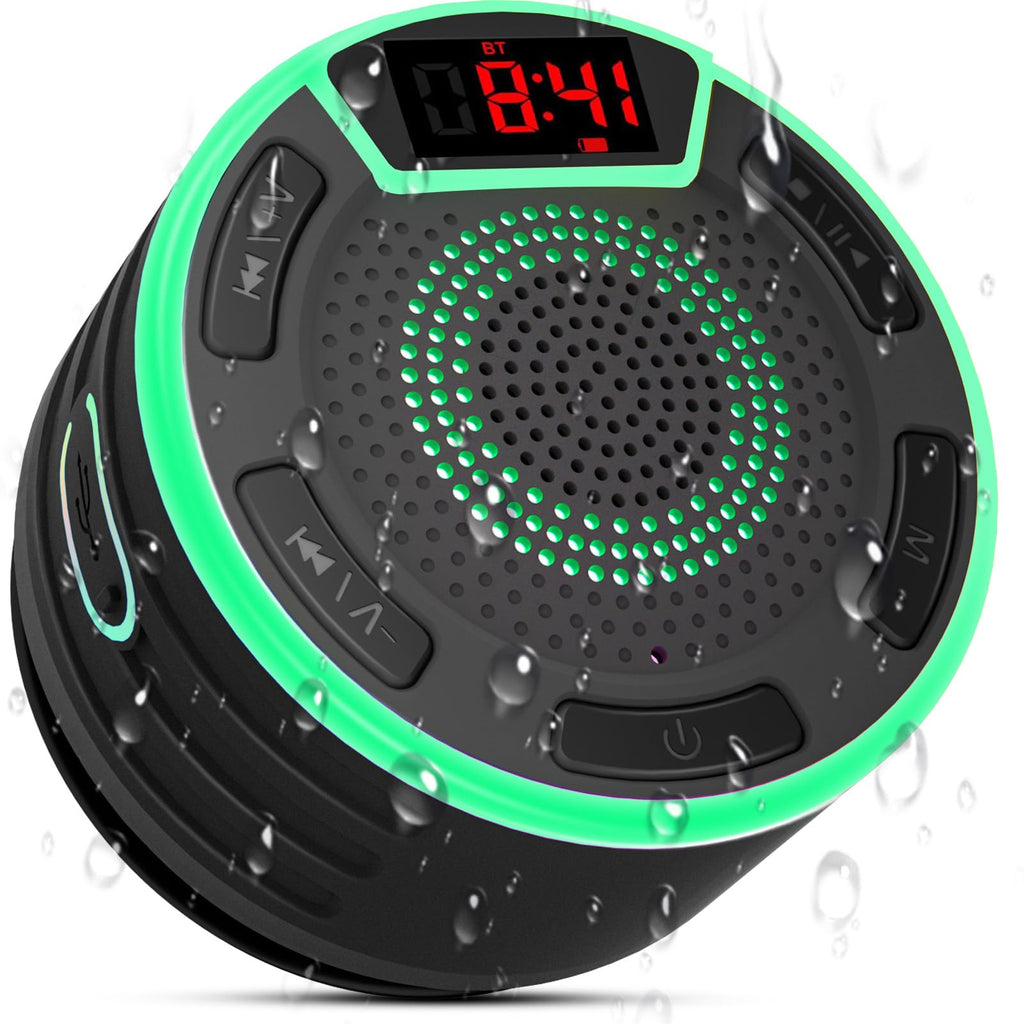 IPX7 Waterproof Portable Bluetooth Speaker with Suction Cup L2685