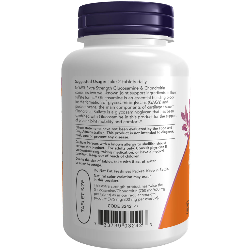 Glucosamine & Chondroitin 60 Tabs I9429