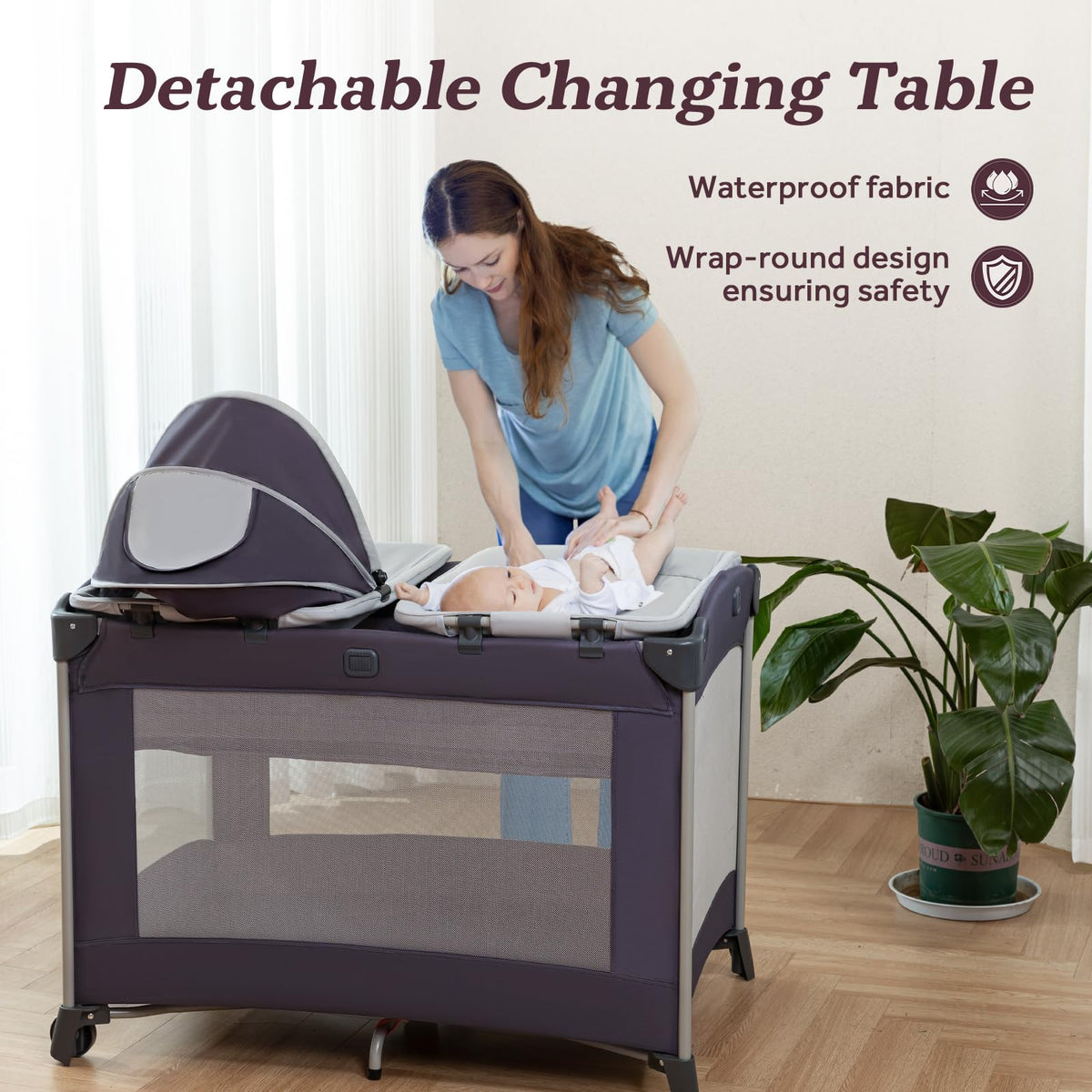 Portable Baby Playard with Carry Bag T66445