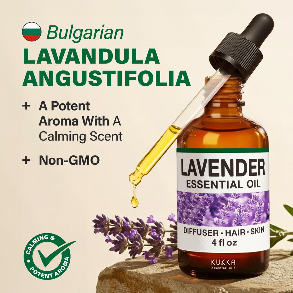 Vanilla & Lavender Essential Oil Set 2x4 fl oz C130793