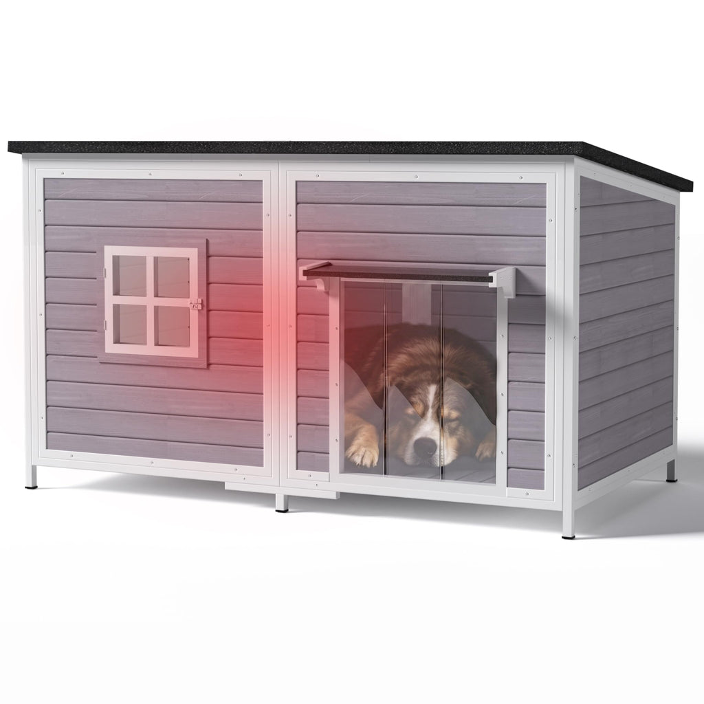 59" Insulated Extra Large Dog House Q929