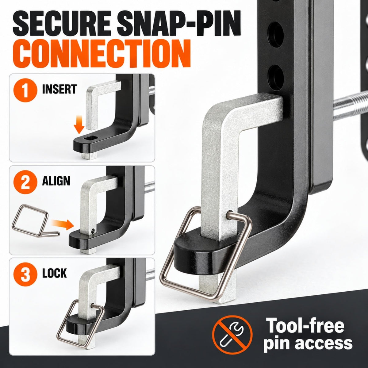 Trailer Sway Control Brackets, 2-Pack O161