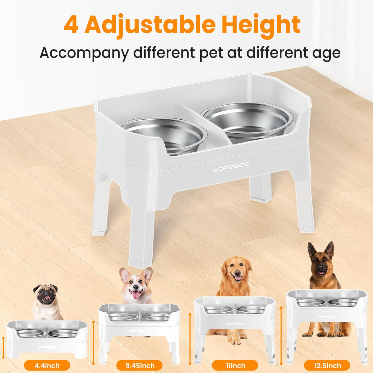 Elevated Dog Bowls A449