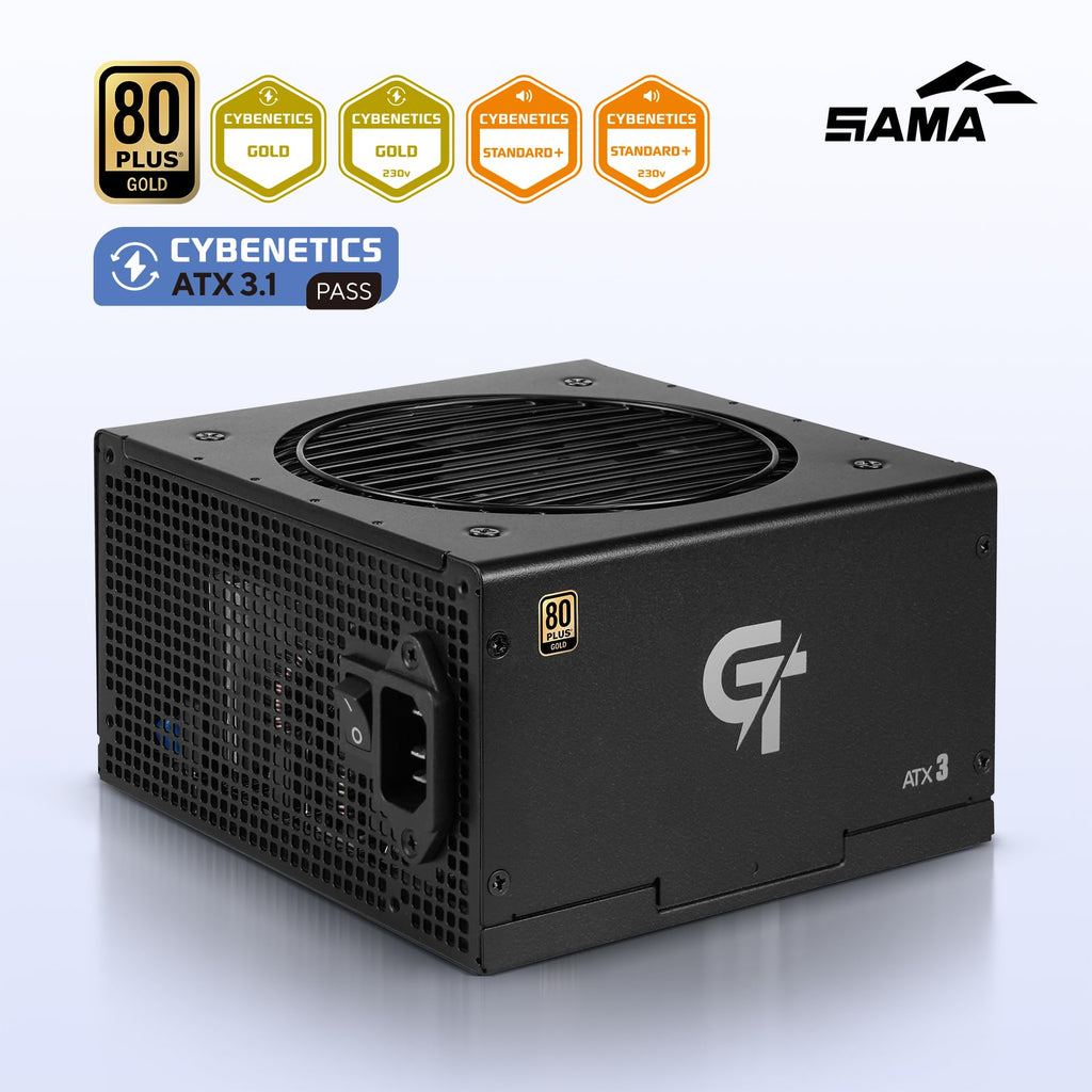 750W Fully Modular ATX 3.1 Power Supply Black S609103