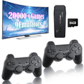 Retro Game Console Plug and Play 4K HDMI 15 Classic Emulators Dual 2.4G Wireless Controllers K7374
