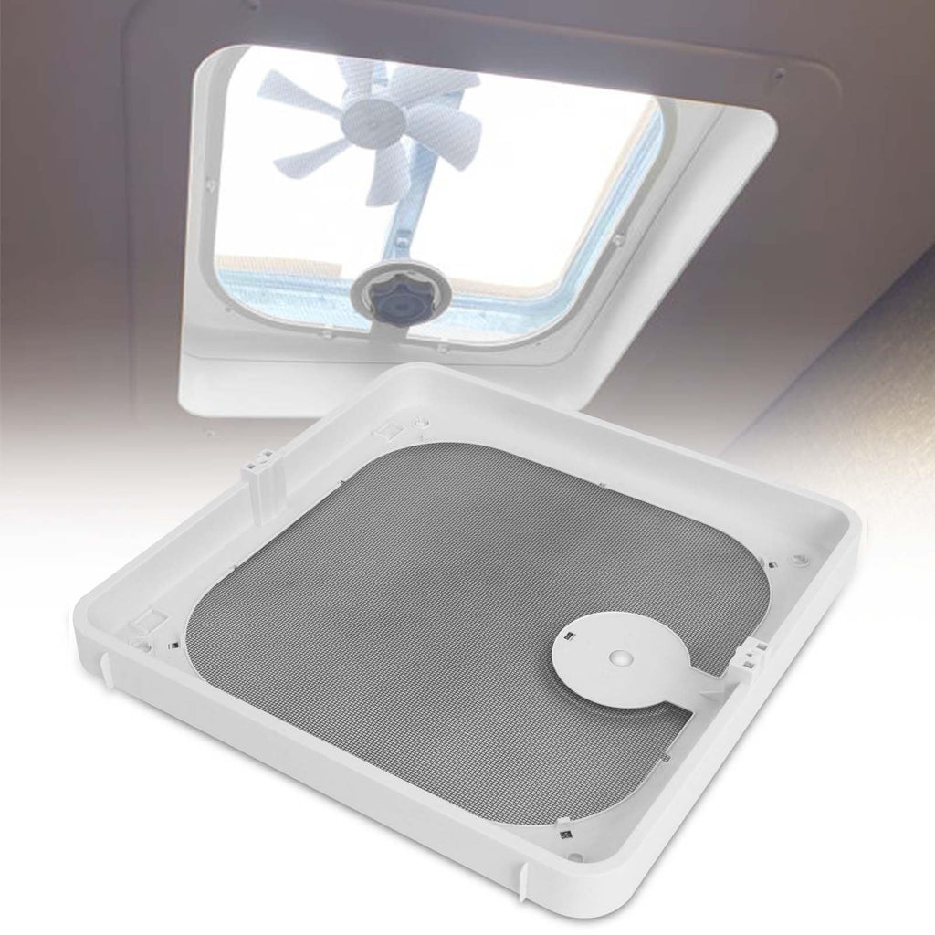 Birch White Roof Vent Frame Screen Replacement 13.5×13.5inch J53422