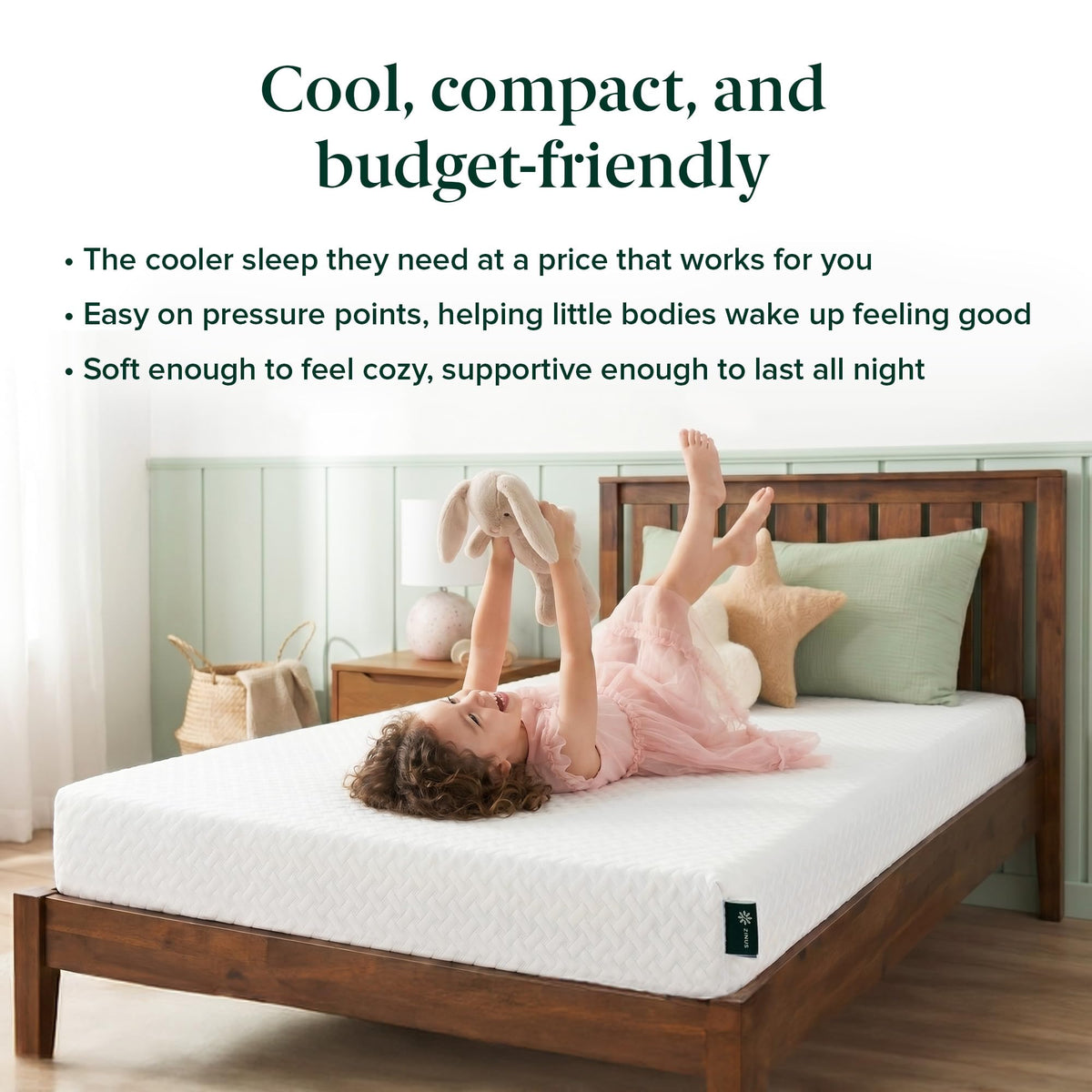 6 Inch Twin Memory Foam Mattress I6130