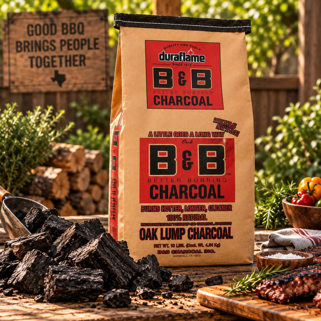 Oak Lump Charcoal 10 lb Bags 2 Pack A634207