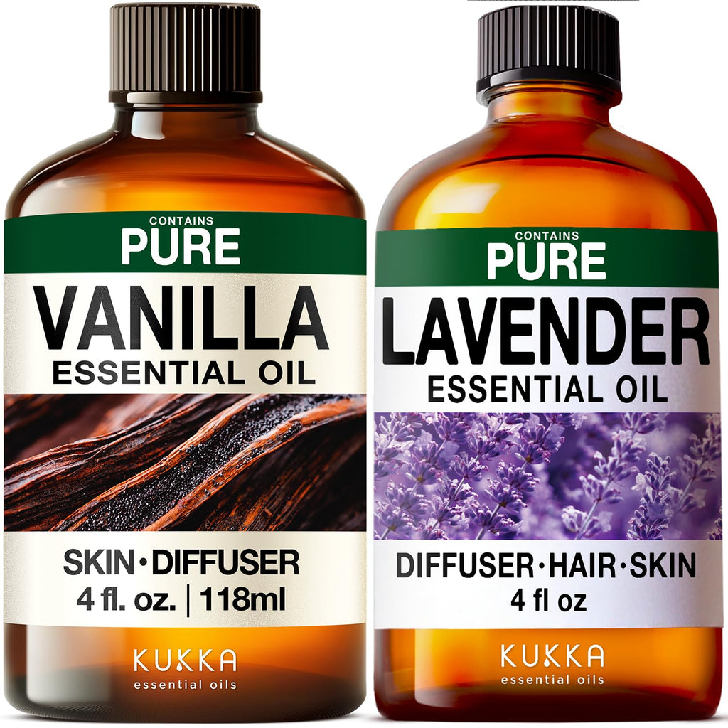 Vanilla & Lavender Essential Oil Set 2x4 fl oz C130793