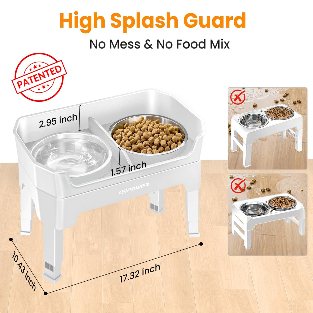 Elevated Dog Bowls A449