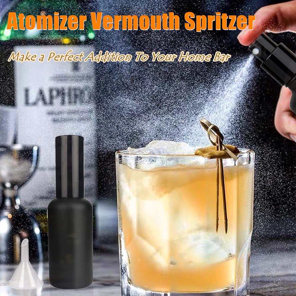 Cocktail Atomizer Sprayer 1.7OZ 50ml Black J283530
