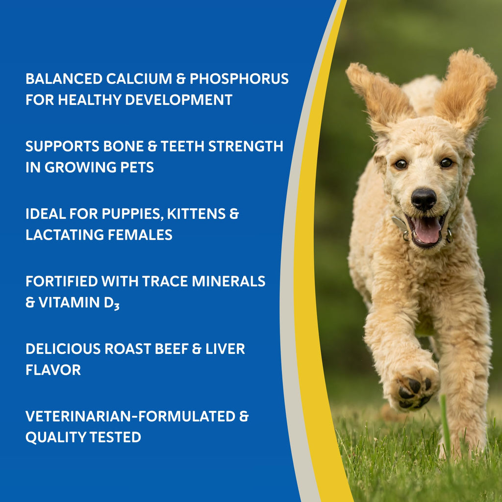 Calcium & Phosphorus Chews for Dogs & Cats, 100ct J512638