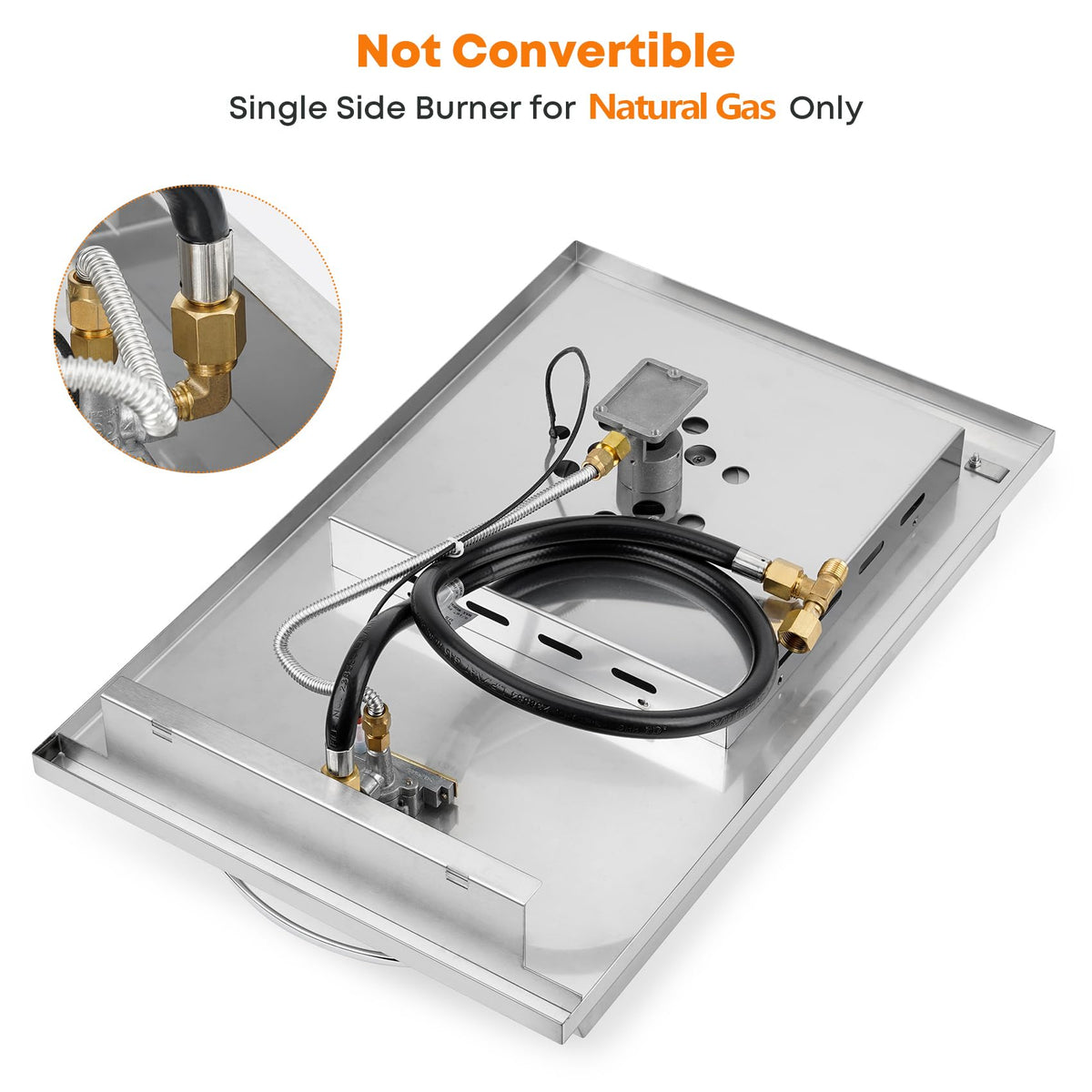 Built-In Single Side Burner O3242