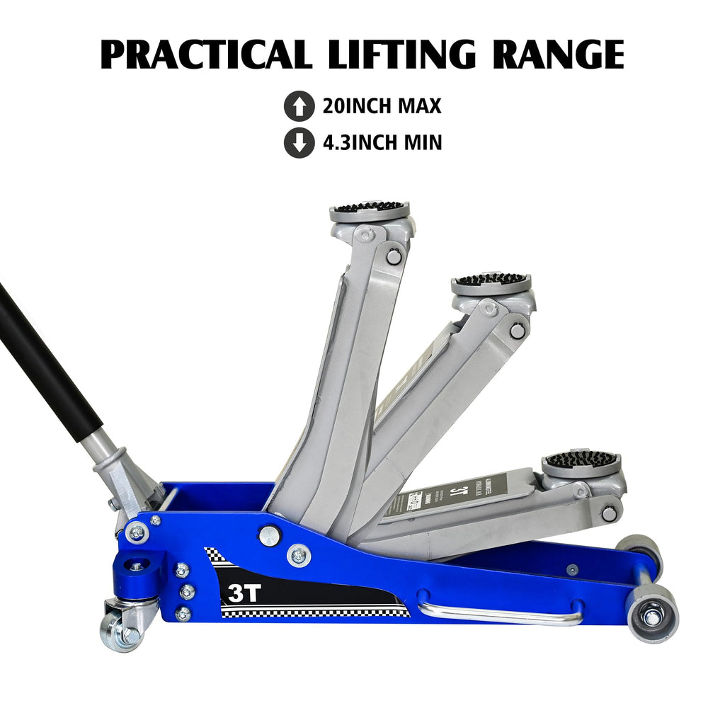 3 Ton Low Profile Hydraulic Floor Jack X787