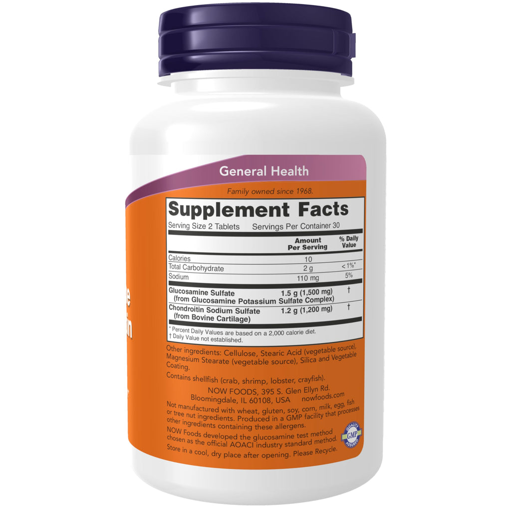 Glucosamine & Chondroitin 60 Tabs I9429