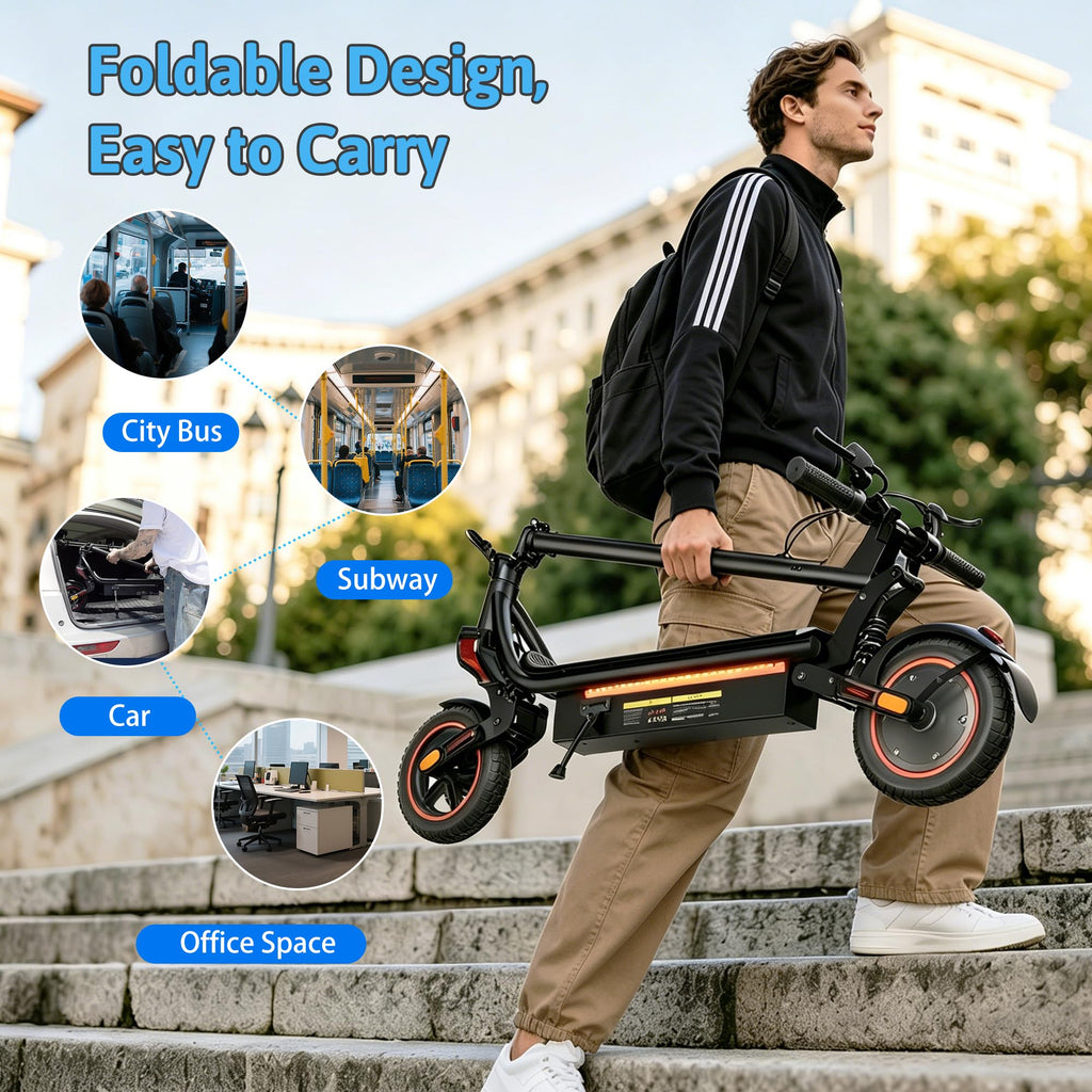 500W Electric Scooter with 10" Tires P4652