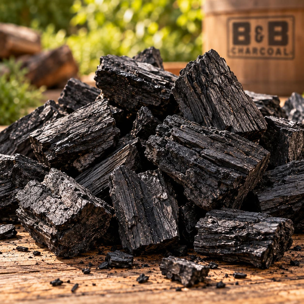 Oak Lump Charcoal 10 lb Bags 2 Pack A634207