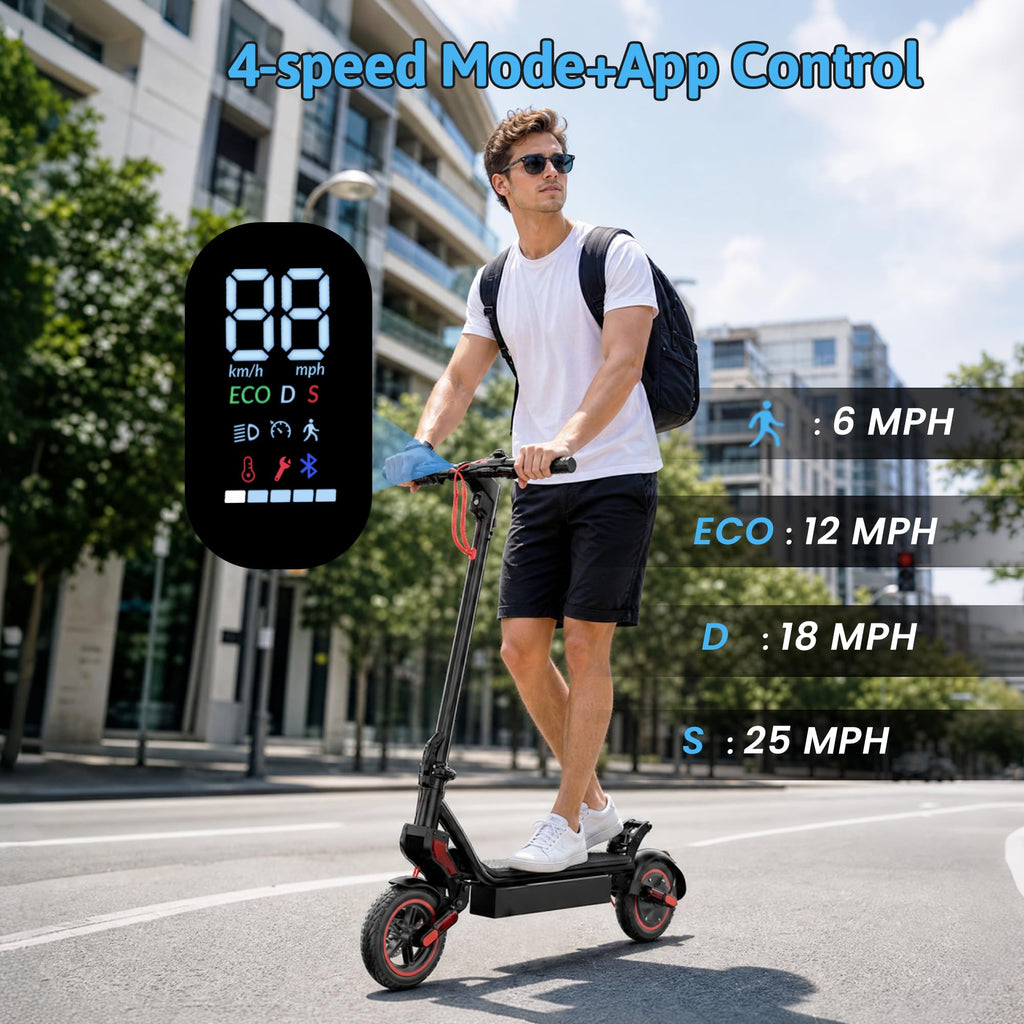 500W Electric Scooter with 10" Tires P4652