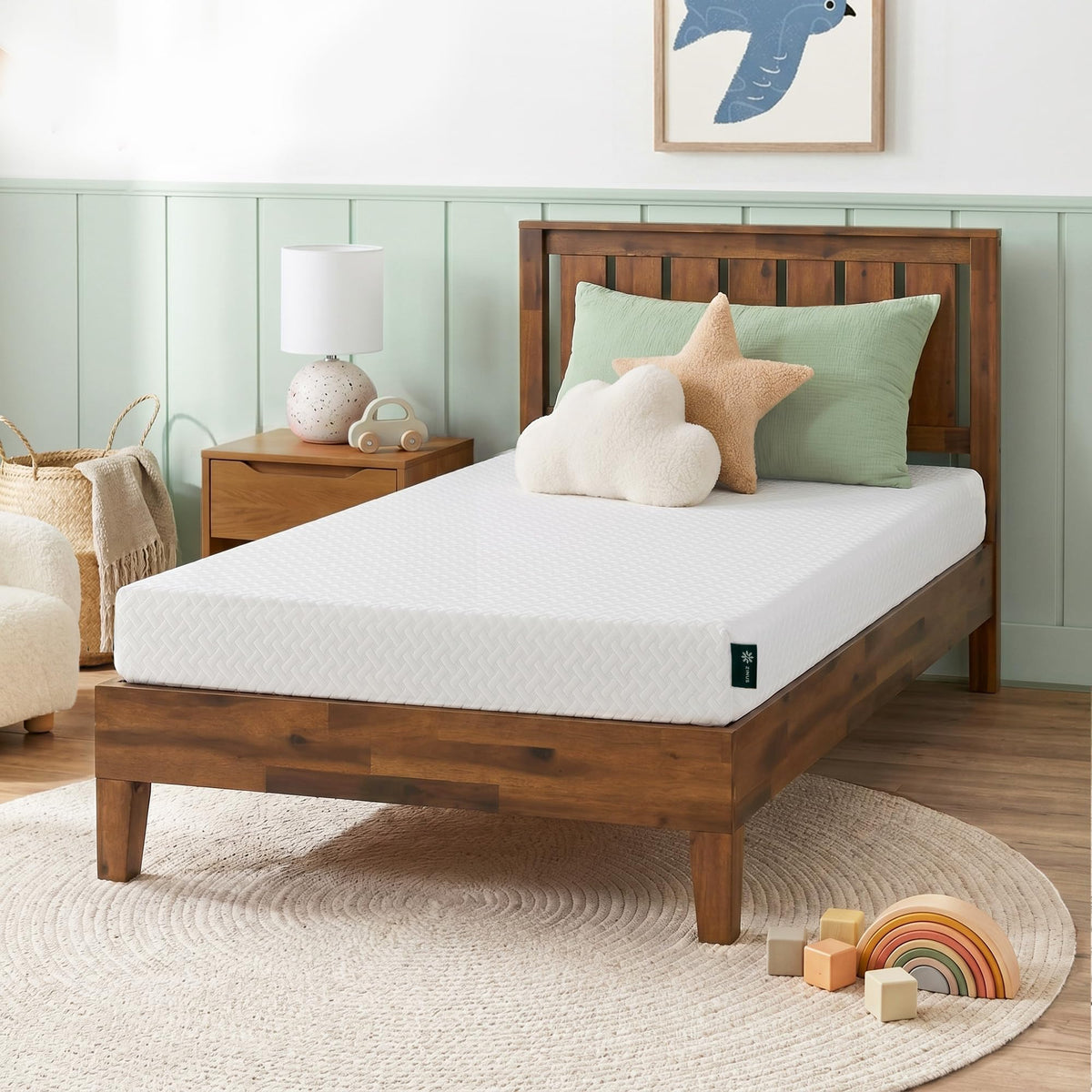 6 Inch Twin Memory Foam Mattress I6130