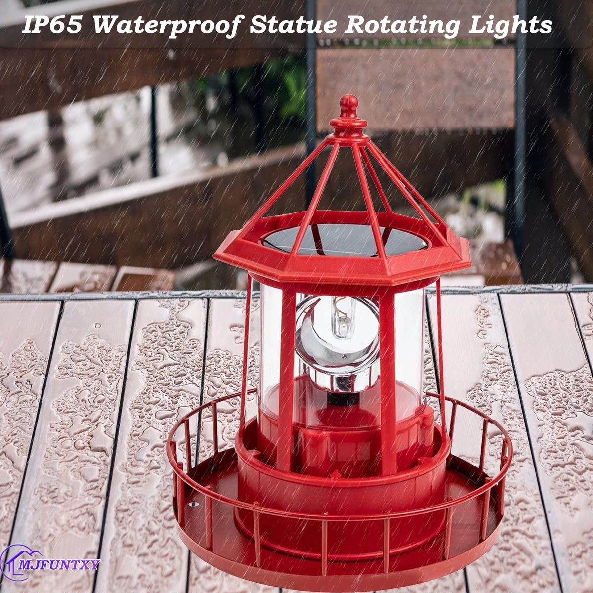 Solar Powered Lighthouse D4063