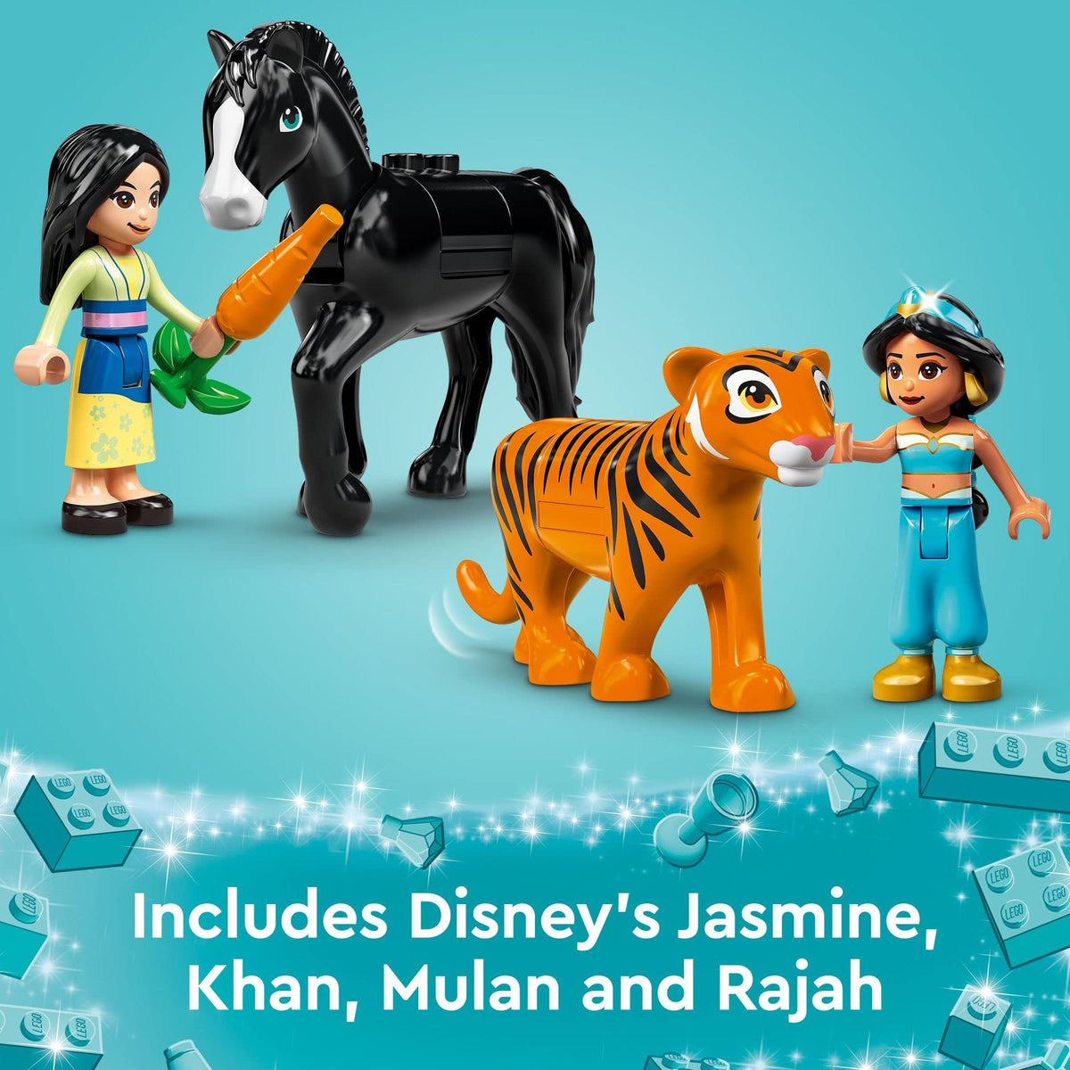 Disney Princess Jasmine and Mulan Palace Set S38893